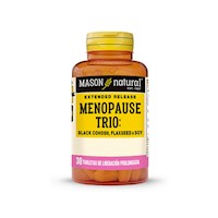 MENOPAUSIA TRIO: COHOSH NEGRO, LINAZA Y SOYA (30 TAB)